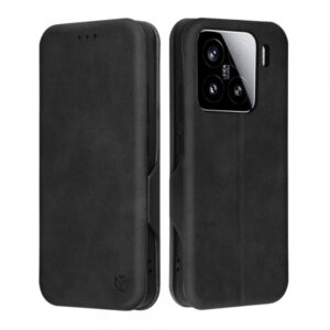 Husa pentru Xiaomi 15, Techsuit, Safe Wallet Plus, Neagra
