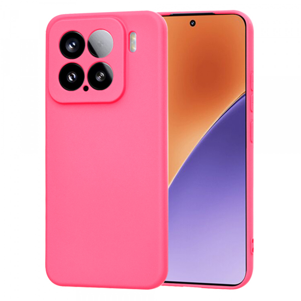 Husa pentru Xiaomi 15, Techsuit, SoftFlex, Roz Inchis