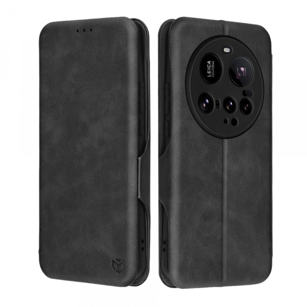 Husa pentru Xiaomi 15 Ultra, Techsuit, Safe Wallet Plus, Neagra