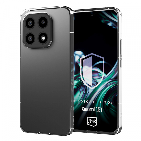 Husa pentru Xiaomi 15T, 3MK, Clear, Transparenta