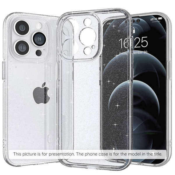 Husa pentru Xiaomi 15T Pro, Techsuit, SparkleSkin, Transparenta
