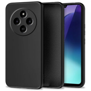 Husa pentru Xiaomi Poco C75 5G / C75 / Redmi 14C, Tech-Protect, Icon, Neagra