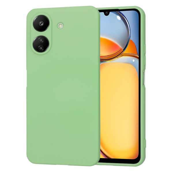 Husa pentru Xiaomi Poco C65 / Redmi 13C, Techsuit, SoftFlex, Verde Deschis