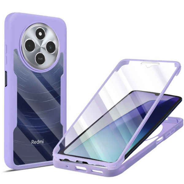 Husa pentru Xiaomi Poco C75 / Redmi 14C, Techsuit, ColorVerse 360, Mov