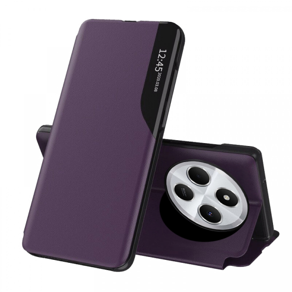 Husa pentru Xiaomi Poco C75 / Redmi 14C, Techsuit, eFold, Mov
