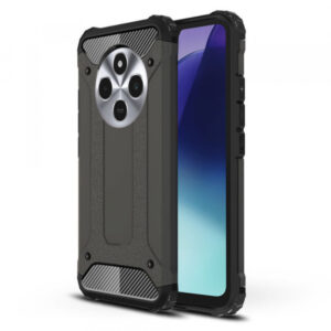 Husa pentru Xiaomi Poco C75 / Redmi 14C, Techsuit, Hybrid Armor, Neagra