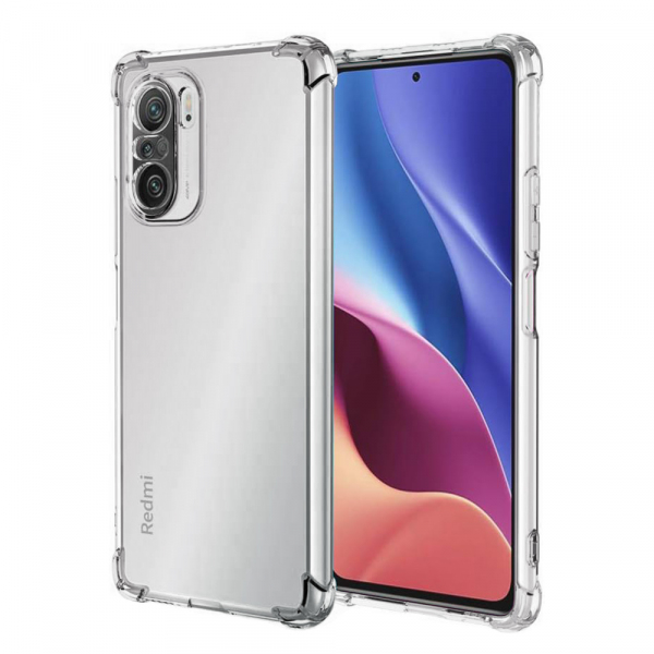 Husa pentru Xiaomi Poco F3 / Mi 11i, Techsuit, Shockproof Clear, Transparenta