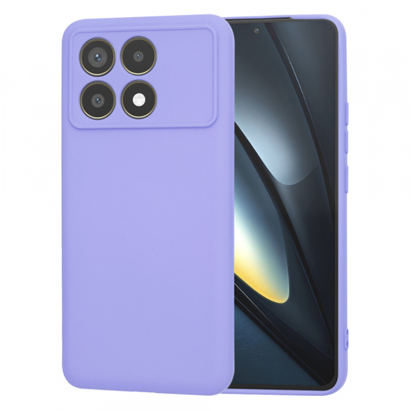 Husa pentru Xiaomi Poco F6 Pro, Techsuit, SoftFlex, Mov Deschis