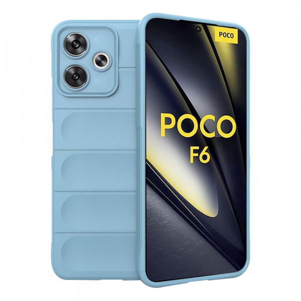 Husa pentru Xiaomi Poco F6, Techsuit, Magic Shield, Bleu
