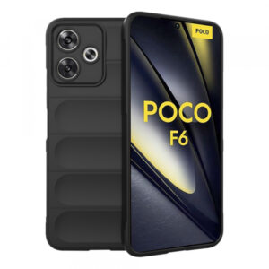 Husa pentru Xiaomi Poco F6, Techsuit, Magic Shield, Neagra