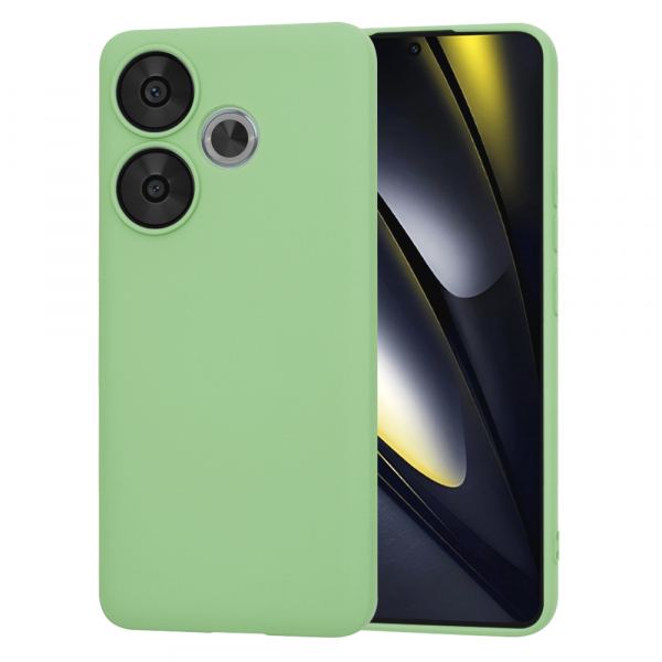 Husa pentru Xiaomi Poco F6, Techsuit, SoftFlex, Verde Deschis