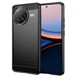 Husa pentru Xiaomi Poco F7 Ultra, Techsuit, Carbon, Neagra
