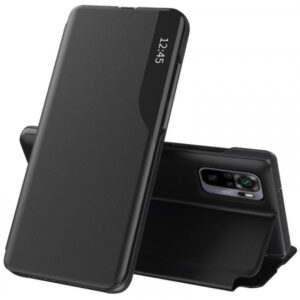 Husa pentru Xiaomi Poco M5s / Redmi Note 10S / Note 10, Techsuit, eFold, Neagra