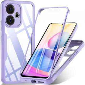 Husa pentru Xiaomi Poco M6 4G / Redmi 13, Techsuit, ColorVerse 360, Mov