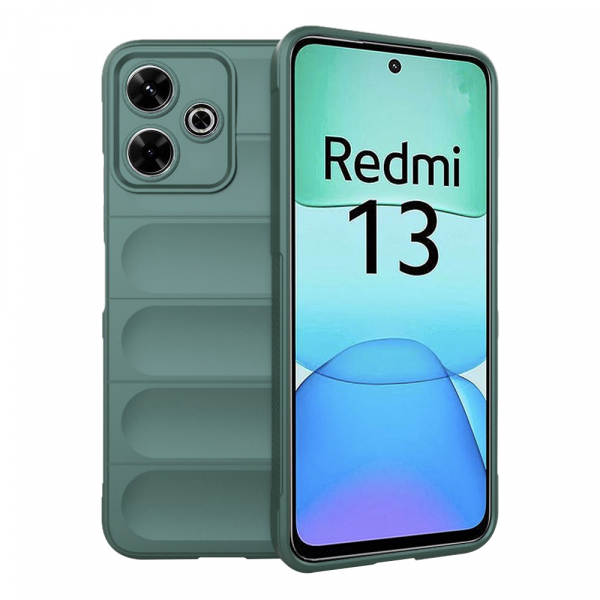Husa pentru Xiaomi Poco M6 4G / Redmi 13, Techsuit, Magic Shield, Verde