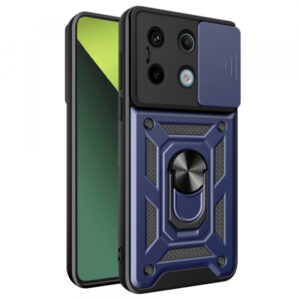 Husa pentru Xiaomi Poco X6 / Note 13 Pro 5G, Techsuit, CamShield, Albastra