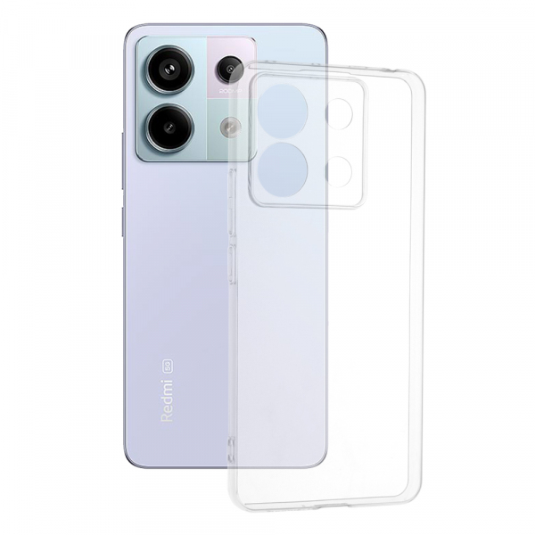 Husa pentru Xiaomi Poco X6 / Note 13 Pro 5G, Techsuit, Clear, Transparenta