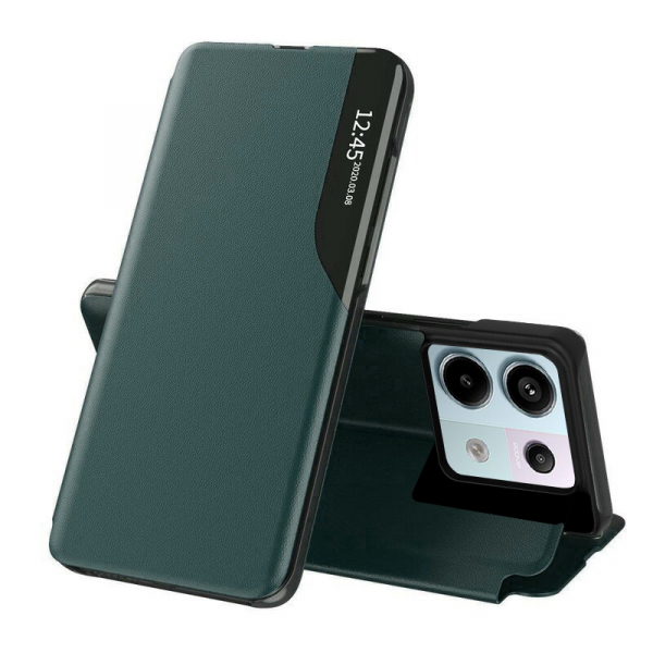 Husa pentru Xiaomi Poco X6 / Note 13 Pro 5G, Techsuit, eFold, Verde