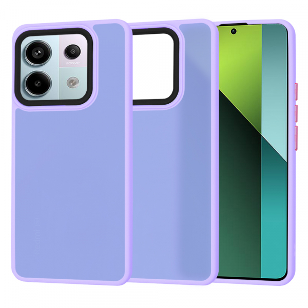 Husa pentru Xiaomi Poco X6 / Note 13 Pro 5G, Techsuit, HaloFrost, Mov Deschis