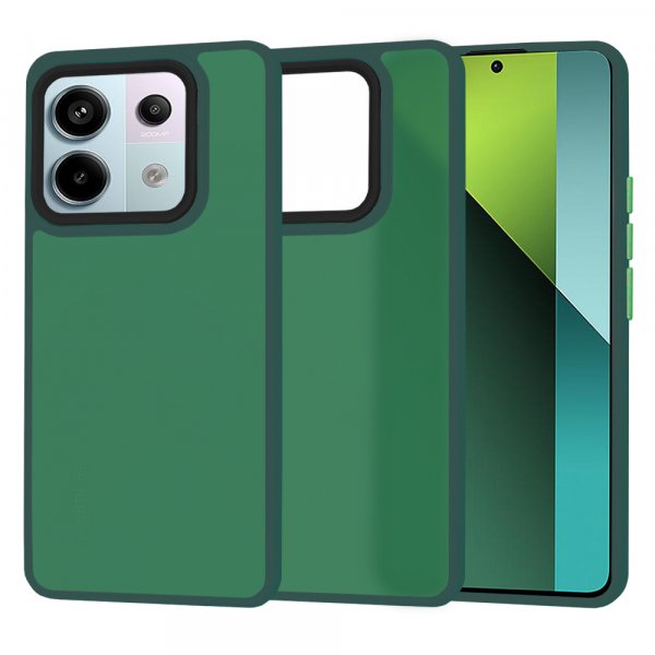 Husa pentru Xiaomi Poco X6 / Note 13 Pro 5G, Techsuit, HaloFrost, Verde