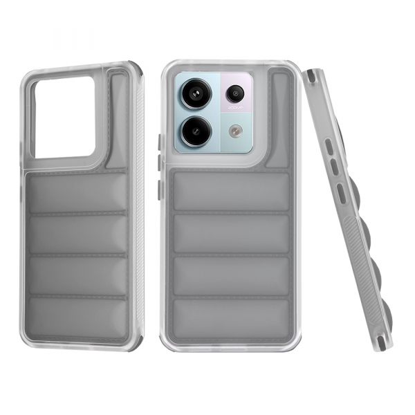 Husa pentru Xiaomi Poco X6 / Note 13 Pro 5G, Techsuit, Wave Shield, Neagra