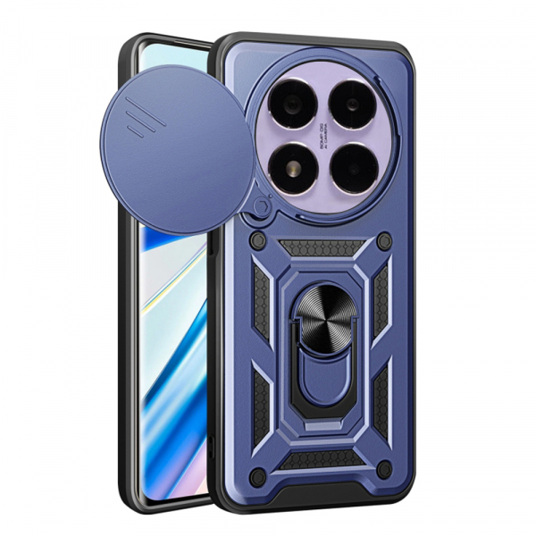 Husa pentru Xiaomi Poco X7 / Note 14 Pro 5G, Techsuit, CamShield, Albastra