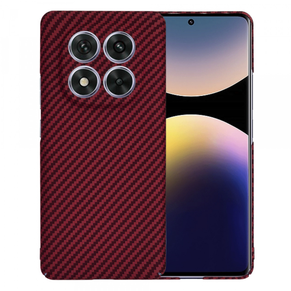 Husa pentru Xiaomi Poco X7 / Note 14 Pro 5G, Techsuit, Carbonite FiberShell, Rosie