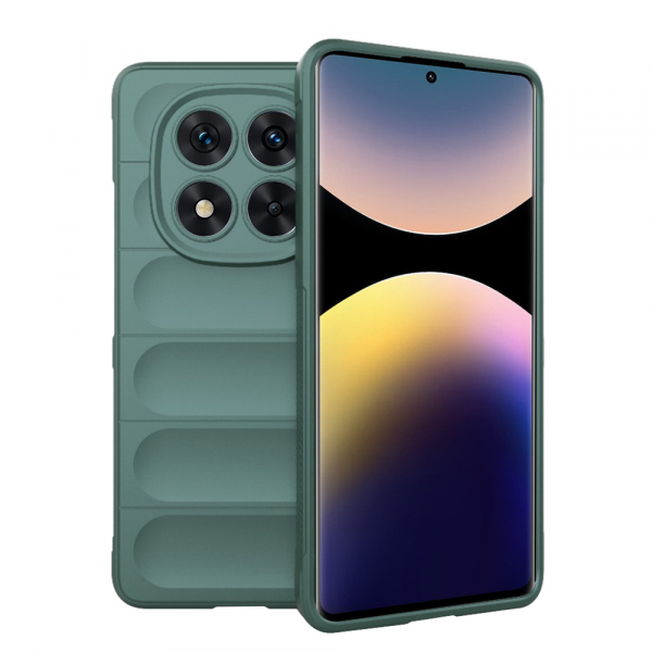Husa pentru Xiaomi Poco X7 / Note 14 Pro 5G, Techsuit, Magic Shield, Verde