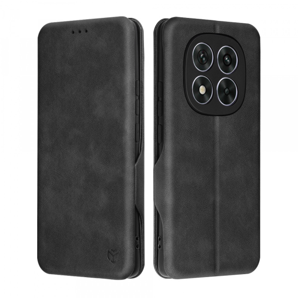 Husa pentru Xiaomi Poco X7 / Note 14 Pro 5G, Techsuit, Safe Wallet Plus, Neagra