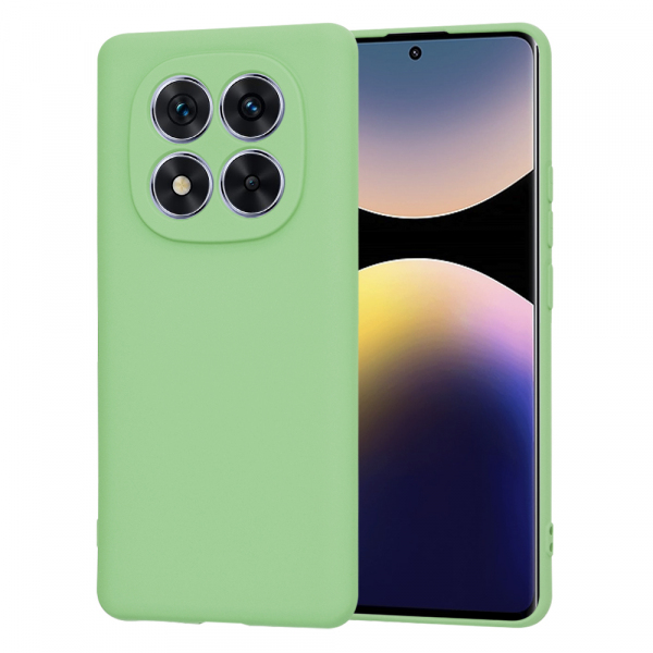 Husa pentru Xiaomi Poco X7 / Note 14 Pro 5G, Techsuit, SoftFlex, Verde Deschis