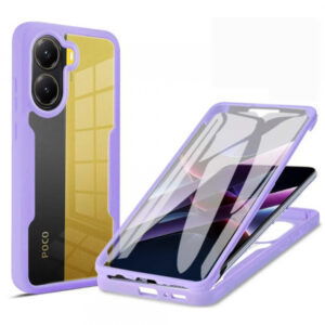 Husa pentru Xiaomi Poco X7 Pro, Techsuit, ColorVerse 360, Mov