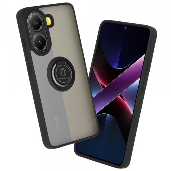 Husa pentru Xiaomi Poco X7 Pro, Techsuit, Glinth, Neagra