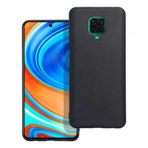 Husa pentru Xiaomi Redmi Note 9 Pro, OEM, Matt, Neagra