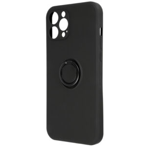 Husa pentru Xiaomi Poco M6 / Redmi 13C 5G, OEM, Finger Grip, Neagra