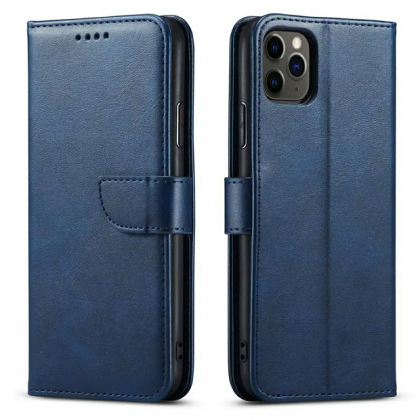 Husa pentru Xiaomi Redmi 15 4G, OEM, Marva Wallet, Albastra