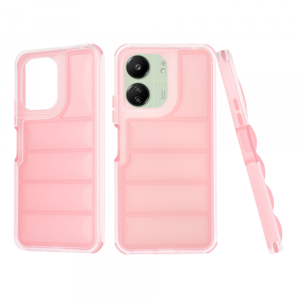 Husa pentru Xiaomi Redmi 13C 5G / 13C / Poco C65, Techsuit, Wave Shield, Roz
