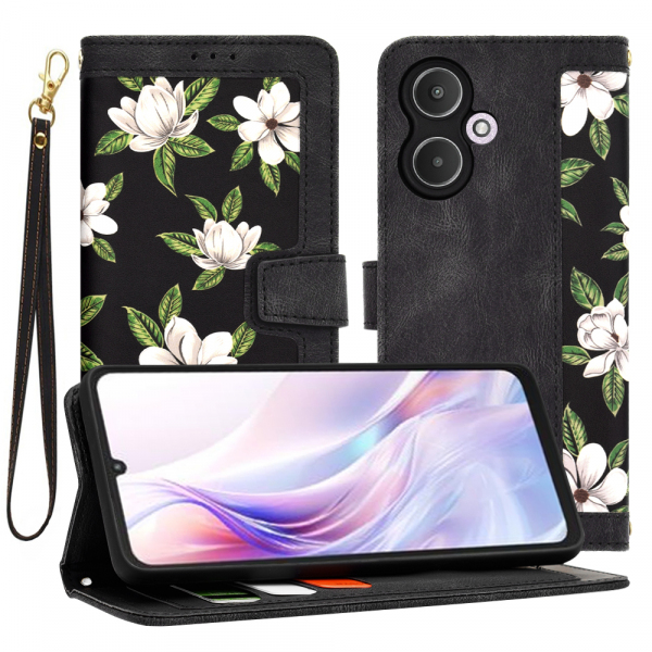 Husa pentru Xiaomi Redmi 13C 5G, Techsuit, FlipCraft, Neagra