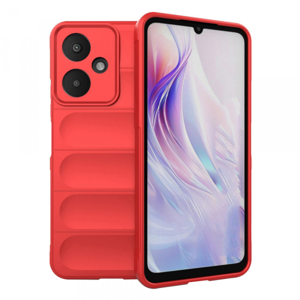 Husa pentru Xiaomi Redmi 13C 5G, Techsuit, Magic Shield, Rosie