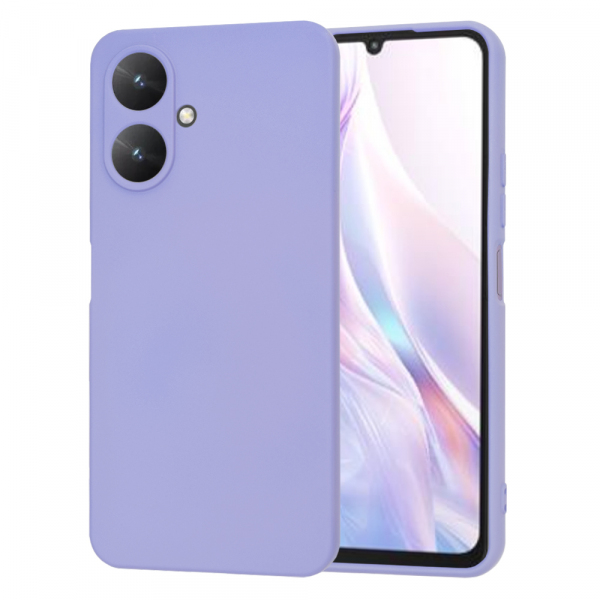 Husa pentru Xiaomi Redmi 13C 5G, Techsuit, SoftFlex, Mov Deschis