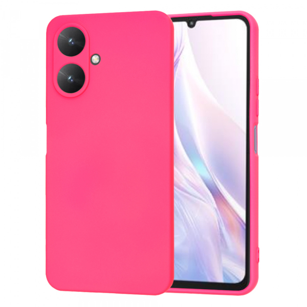 Husa pentru Xiaomi Redmi 13C 5G, Techsuit, SoftFlex, Roz Inchis