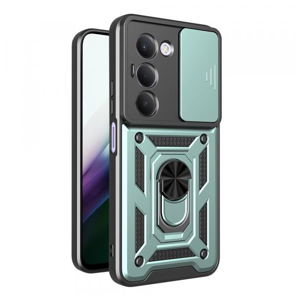 Husa pentru Xiaomi Redmi 15 5G / 15 4G, Techsuit, CamShield, Verde