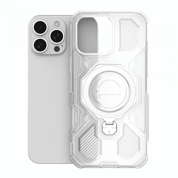 Husa pentru Xiaomi Redmi 15C 5G / 15C 4G, Techsuit, Carbon Shield Pro, Alba