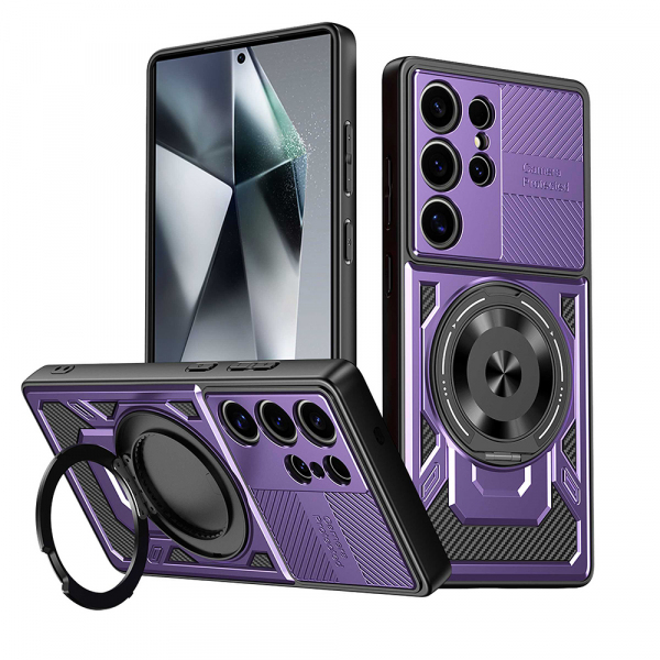 Husa pentru Xiaomi Redmi 15C 5G / 15C 4G, Techsuit, RuggedCam, Mov