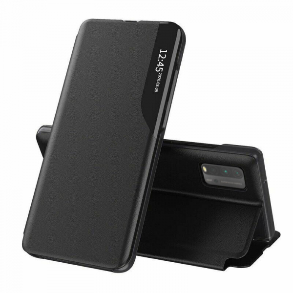 Husa pentru Xiaomi Redmi 9 Power / 9T / Poco M3, Techsuit, eFold, Neagra