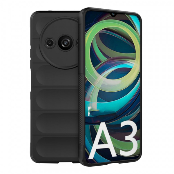 Husa pentru Xiaomi Redmi A3x / A3, Techsuit, Magic Shield, Neagra