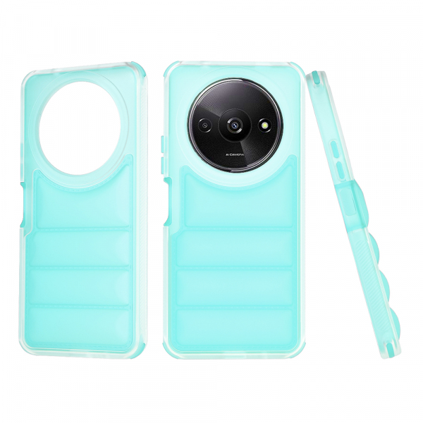 Husa pentru Xiaomi Redmi A3x / A3, Techsuit, Wave Shield, Turcoaz