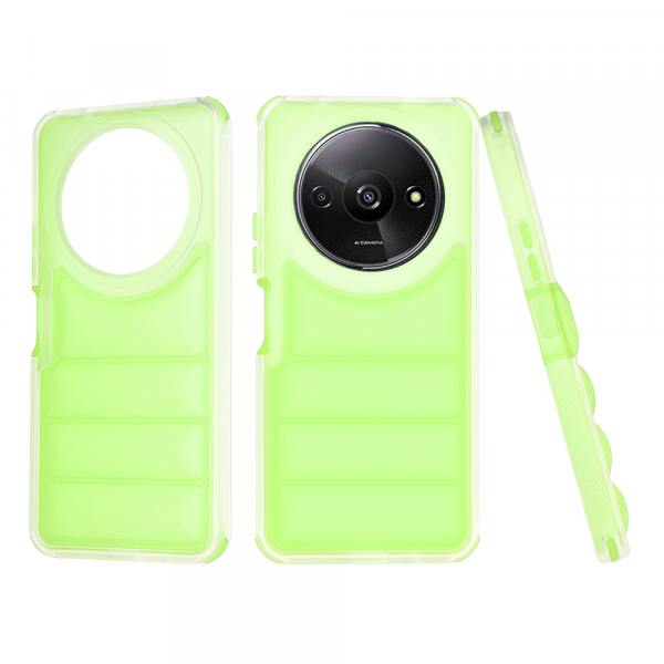Husa pentru Xiaomi Redmi A3x / A3, Techsuit, Wave Shield, Verde