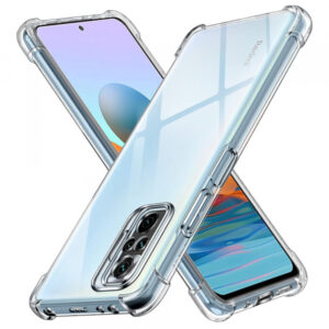 Husa pentru Xiaomi Redmi Note 10 Pro Max / Note 10 Pro, Techsuit, Shockproof Clear, Transparenta