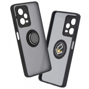 Husa pentru Xiaomi Redmi Note 12 Pro 5G, Techsuit, Glinth, Neagra