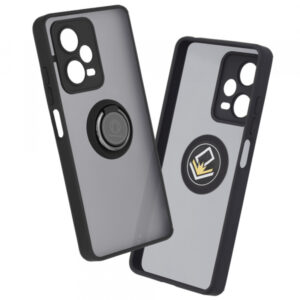 Husa pentru Xiaomi Redmi Note 12 Pro+, Techsuit, Glinth, Neagra